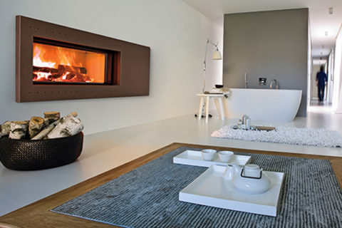 Energy save fireplace Brisach P 75 middle