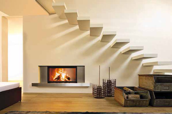 Energy save fireplace Brisach P 95 middle 2