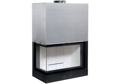 energy save fireplace Mcz forma 95 two side 3