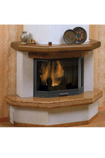 polygon fireplace 102