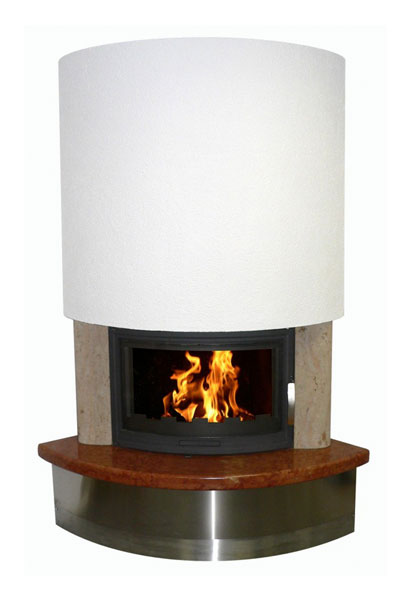 two side fireplace