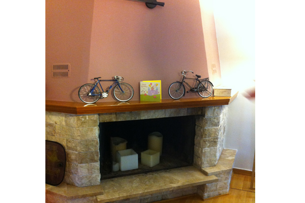fireplace before energy save insert Space from thermozel 1