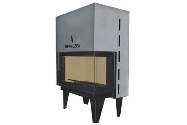 energy save fireplace Aero 900 Thermozel two side