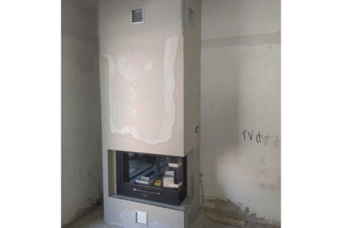 energy save fireplace hot air fan two side misailidis in place t