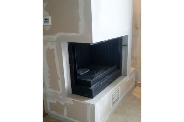 energy save fireplace t  hot air ventilator two sided misailidis in place