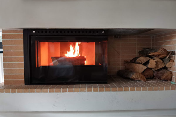 fireplace after the energy save kasette sener corner from superkamin