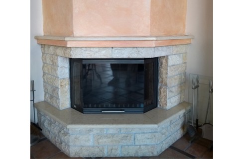 energy save fireplace T 80 polygon Misailidis 3