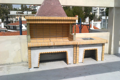 barbeque with sink from thermozel