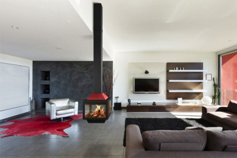 energy save fireplace Ariadna center from Traforart 2
