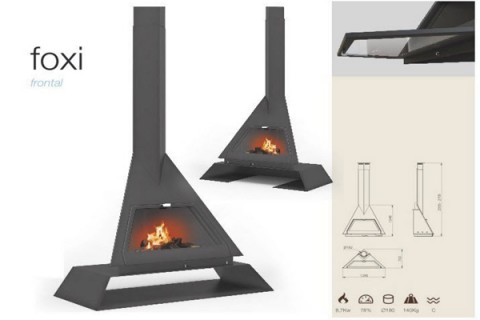 energy save fireplace Foxi center from Traforart 1