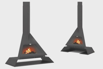 energy save fireplace Foxi corner from Traforart 3