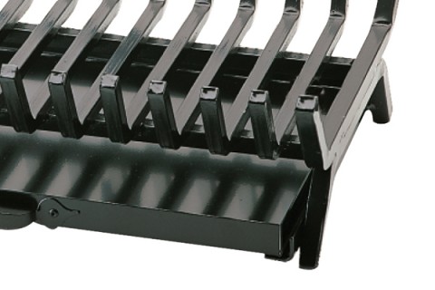Fireplace rack 650 with ashtray detail
