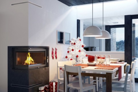energy save cast iron fireplace Olivia two side from Kratki 4