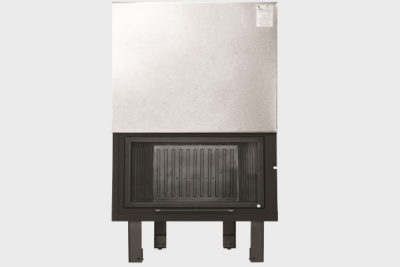energy save steel fireplace T 90 Misailidis middle natural flow