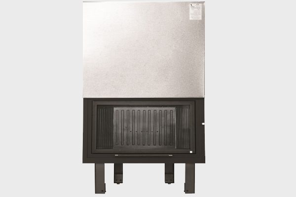 energy save steel fireplace T 90 Misailidis middle natural flow