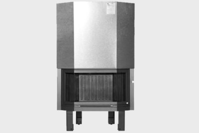 energy save steel fireplace T 80 Misailidis polygon natural flow
