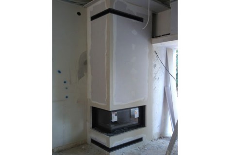 energy save cast iron fireplace Oliwia two side from Kratki 1