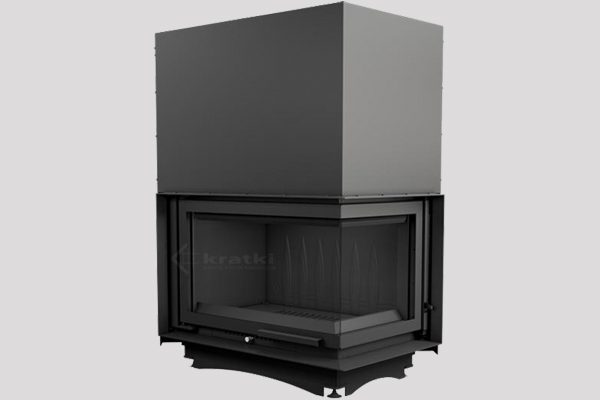 energy save cast iron fireplace Oliwia two side from Kratki 2