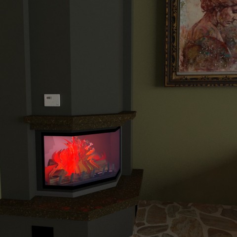 polygon Fireplace 1