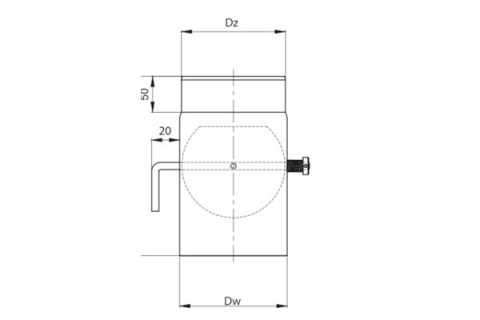 damper μεταλλικό μαύρο