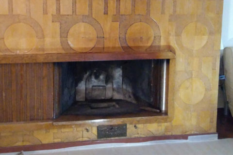 middle fireplace before energy save cassette insert grand angle  invicta metatropi anoixtou tzakiou