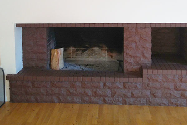 middle fireplace before energy save cassette insert grand angle  invicta metatropi anoixtou tzakiou