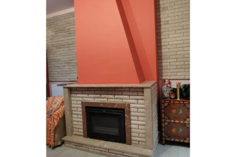 energy kasette invicta grand angle in fireplace with installation