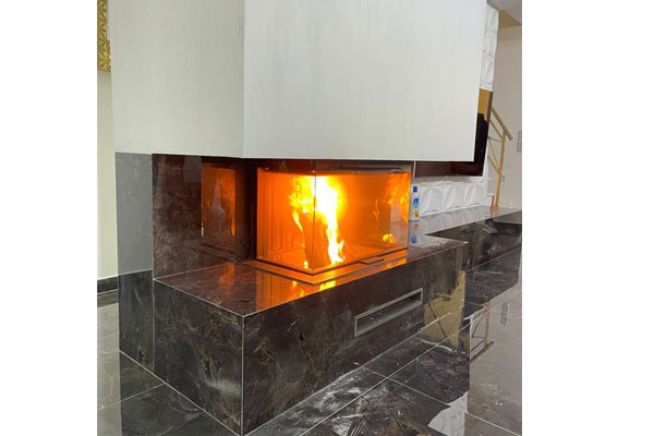 Ενεργειακό τζάκι Premium A-3RL-80h τρίφατσο της Spartherm 2 Premium A RL h natural flow three sided Spartherm