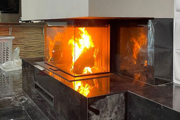 Ενεργειακό τζάκι Premium A-3RL-80h τρίφατσο της Spartherm 3 Premium A RL h natural flow three sided Spartherm close up