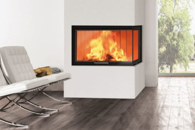 energy save fireplace windo   edilkamin in place