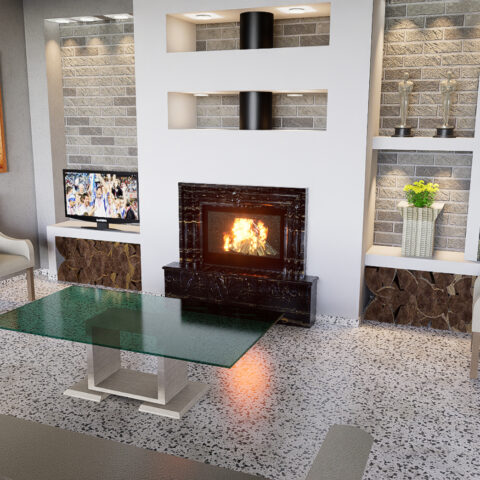 middle Fireplace 5
