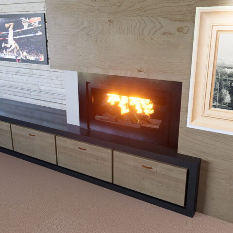 middle fireplace 10